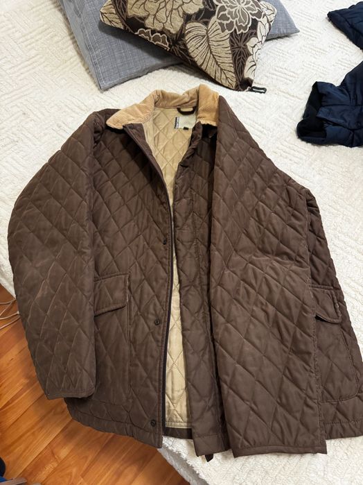 Кожено яке естествена кожа и кафяво яке