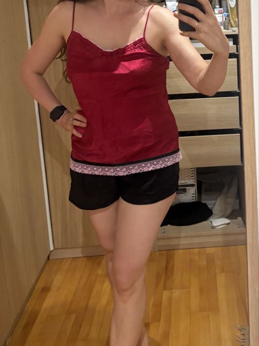 Top din mătase 100%