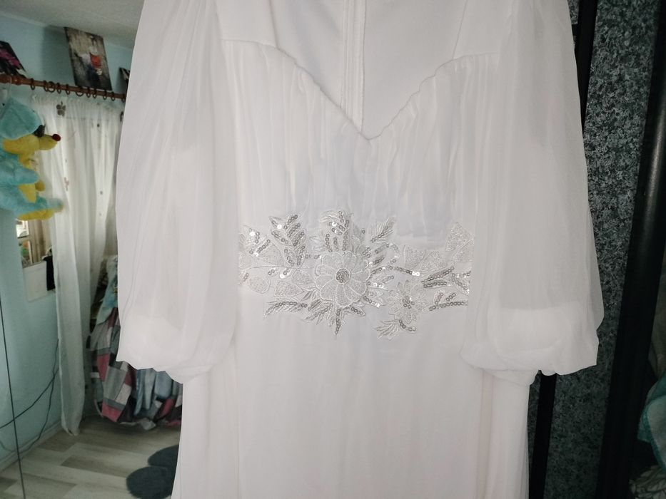 Rochie de mireasa mărime mare 3Xl ( 50 l