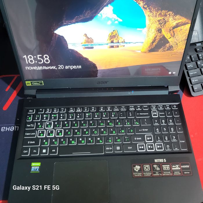 Acer Nitro 5, Core i 7, RTX 30 60