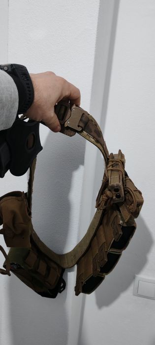 Centură tactică Warrior, echipată