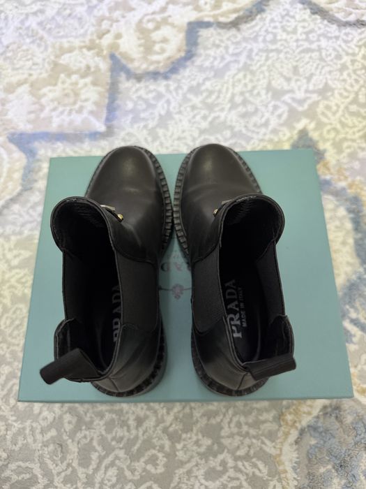 Ботинки Прада черный