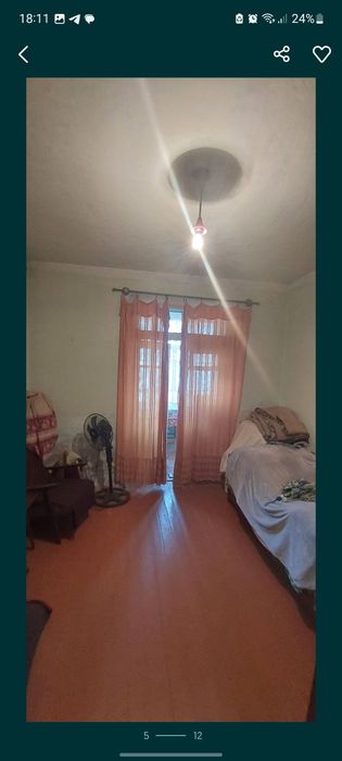 Продаётся 3х комнатная квартира город. Каканд. Оринтир 16 школа