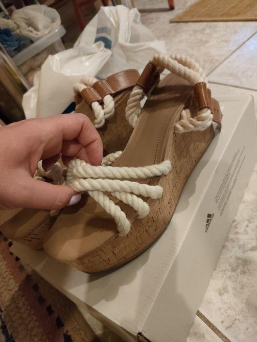 Sandale cu platformă, H&M, mărimea 38