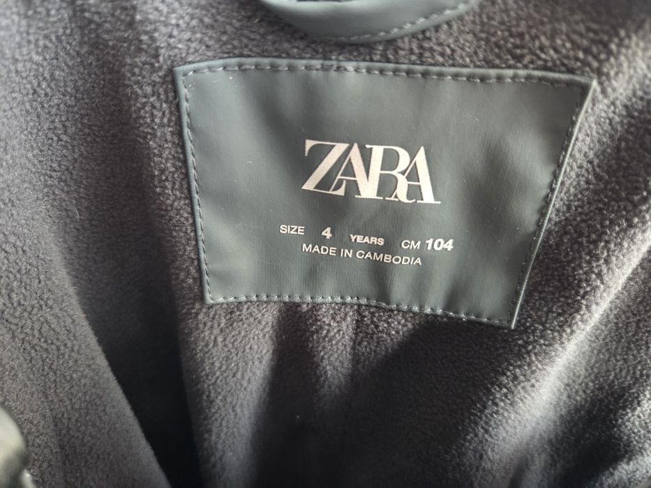 Geaca si salopeta pentru ploaie,  Zara, m 104 cm