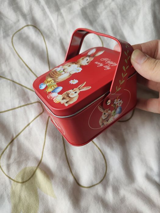 Breloc iepuraș fundiță lalea+ cutie