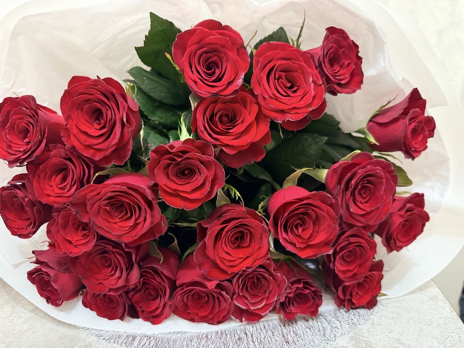 25шт розы б/у свежие