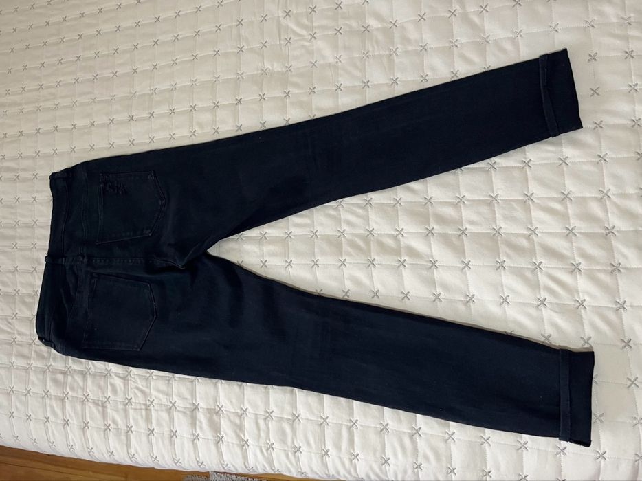 Дънки FB sister- mom jeans/ дънки Stradivarius/ Бели,сини дънки/