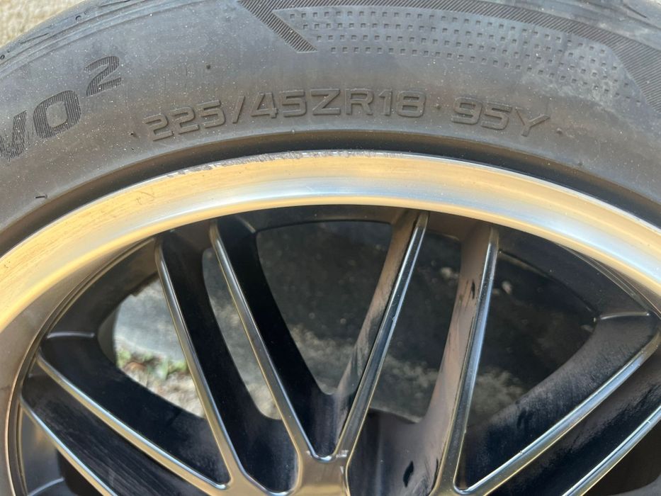 Jante Aliaj  + Anvelope  225 / 45 / 18