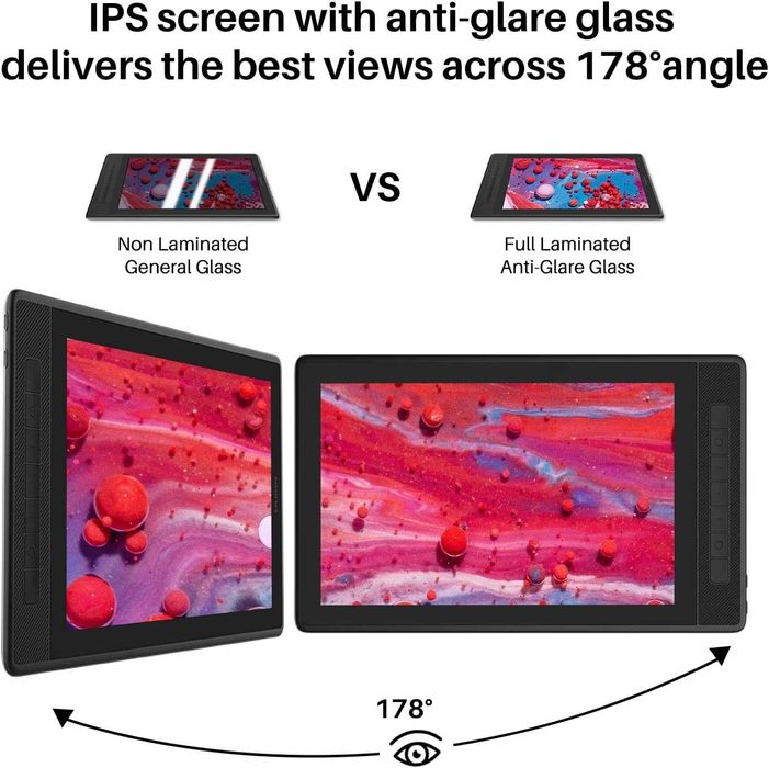 Скидка! Графический планшет с экраном Huion Kamvas pro 13 2.5K