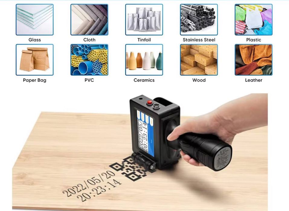 Ручной струйный принтер,датир, маркировщик, логотип