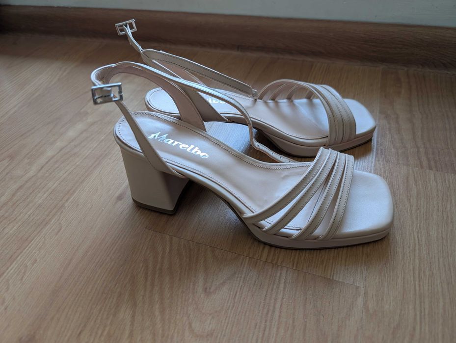 Sandale elegante Marelbo, piele, măsura 38