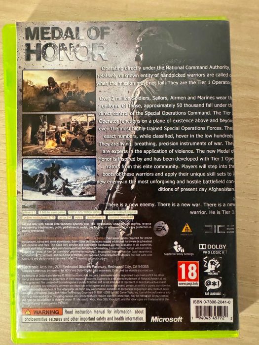 Medal of Honor + World Snooker Championship 2007 pentru Xbox 360