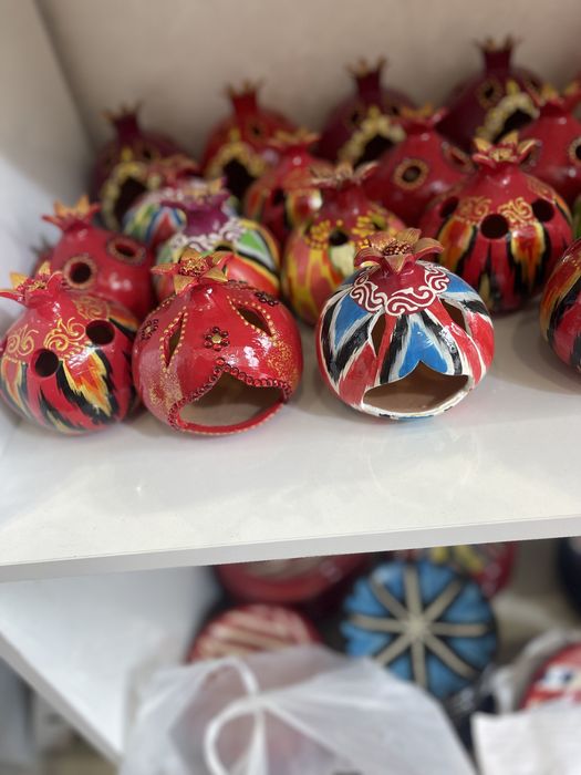 Новогодний Подарки гранаты Подсвечники Карандашницы Шкатулки