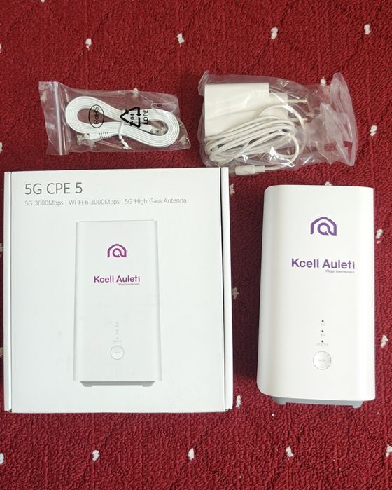 5G роутер Kcell Auleti (5G CPE 5) / Wi-Fi 6