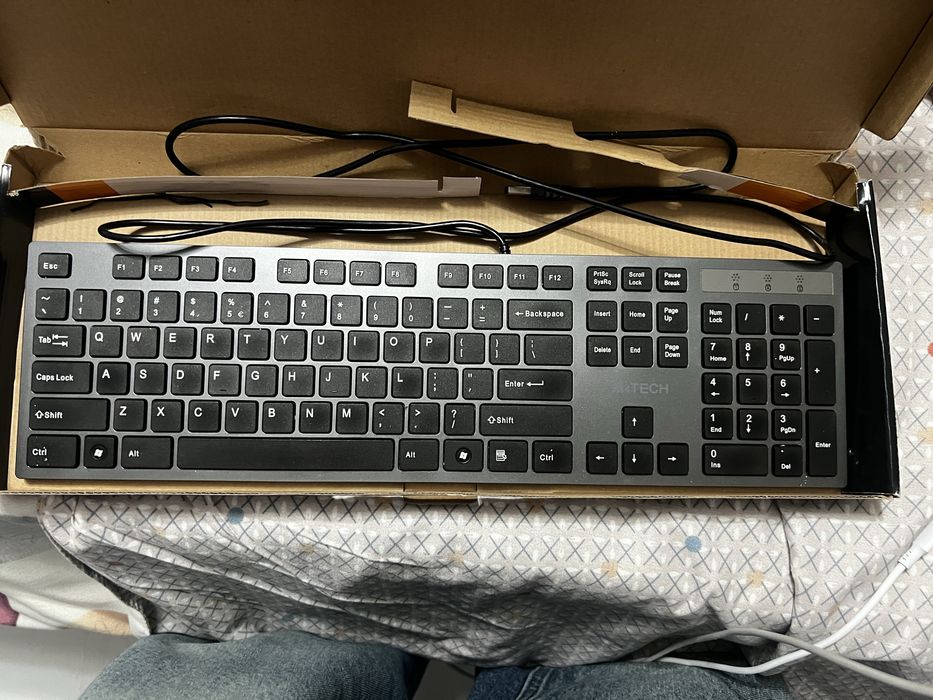 Tastatură A4Tech KR-85 Multimedia FN Keyboard – Nouă, la cutie