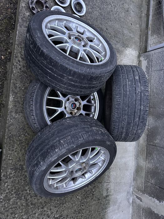 Vand Jante TSW(BBS) R17 5x120 bmw + anvelope vara 225/45/17