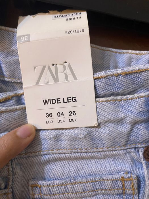 Джинсы ZARA летние