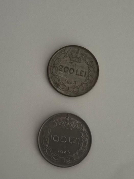Monede Vechi (100/200lei) Regele Mihai I 1944