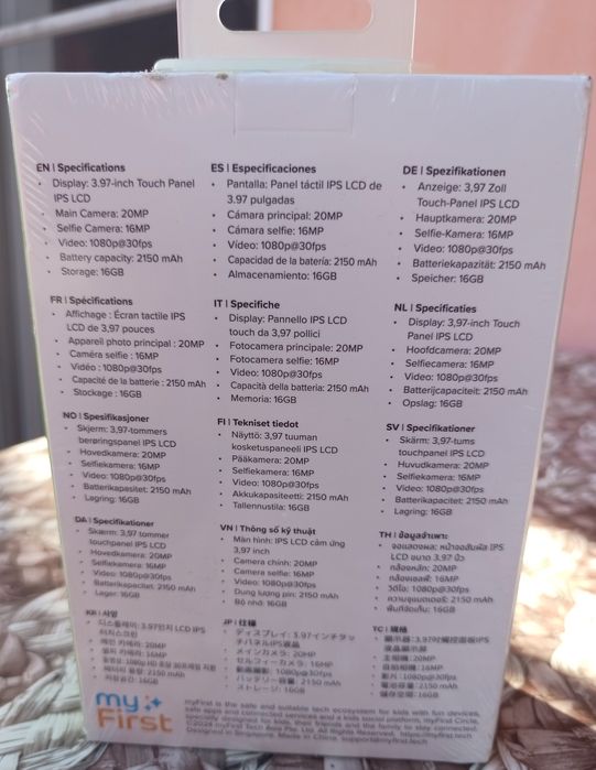 Cameră foto digitală cu editor AI pentru copii myFirst Camera 50, 20MP