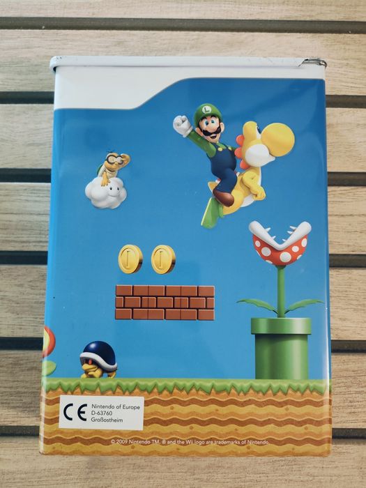 Joc Consola Wii NOU Sigilat New Super Mario Bros. Wii Coin Box Limited Edition