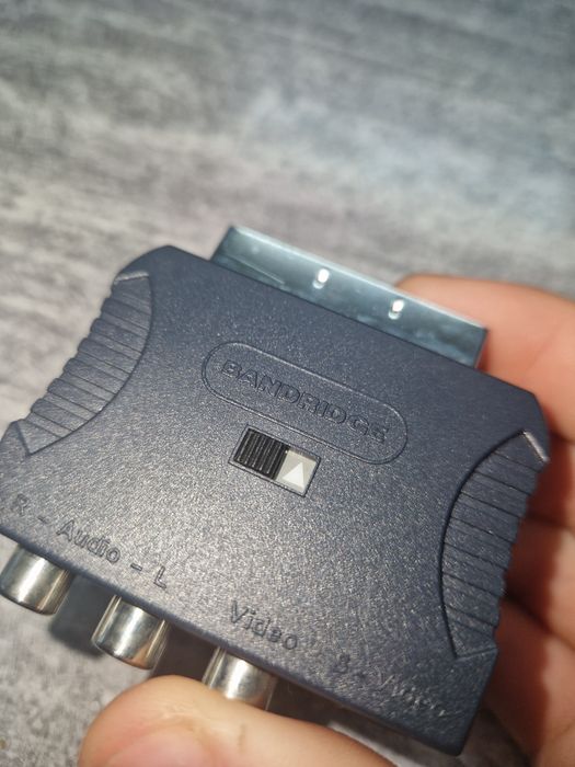 Adaptor SCART la RCA + S-VIDEO