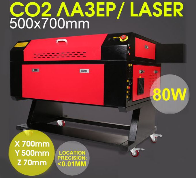 Лазер Co2 80W Laser за рязане и гравиране