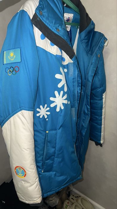 Винтажная куртка / олимпийсике игры