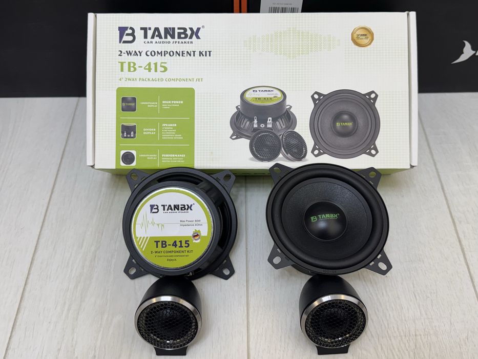 2-Компонентные колонки TANBX 10sm(Matiz,Spark,Nexiya 1-2,Damas,Labo)