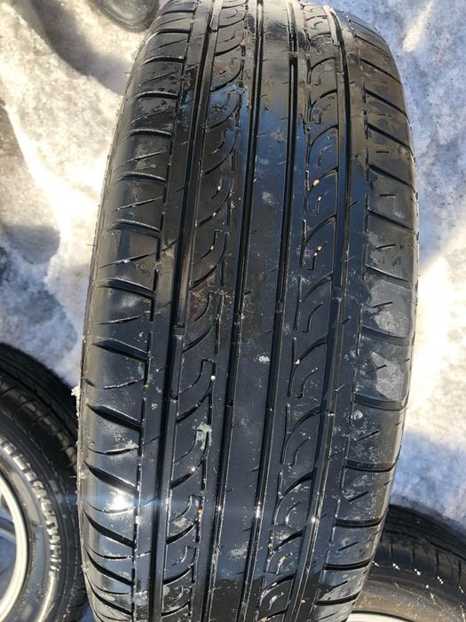 Шины с дисками. Диски крашенные