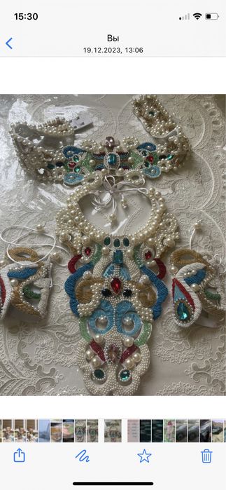 Украшение для платья на прокат.