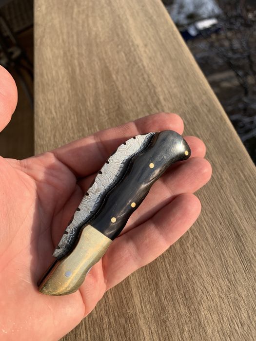 Сгъваемо ножче , ръчна изработка