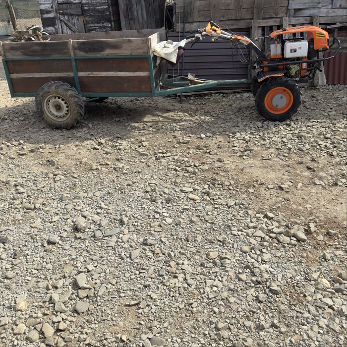 Motocultor Ruris 1001 ksd (disel 11 cp) cu remorcă și accesorii