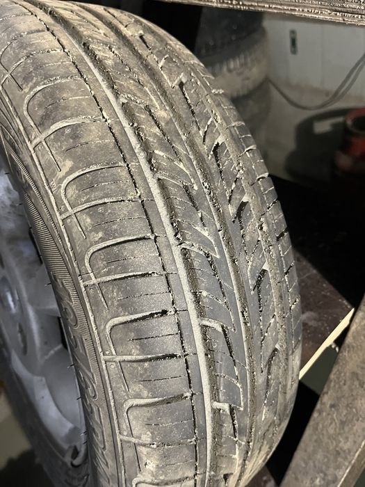 Продам диски с резиной  R14. 4/100