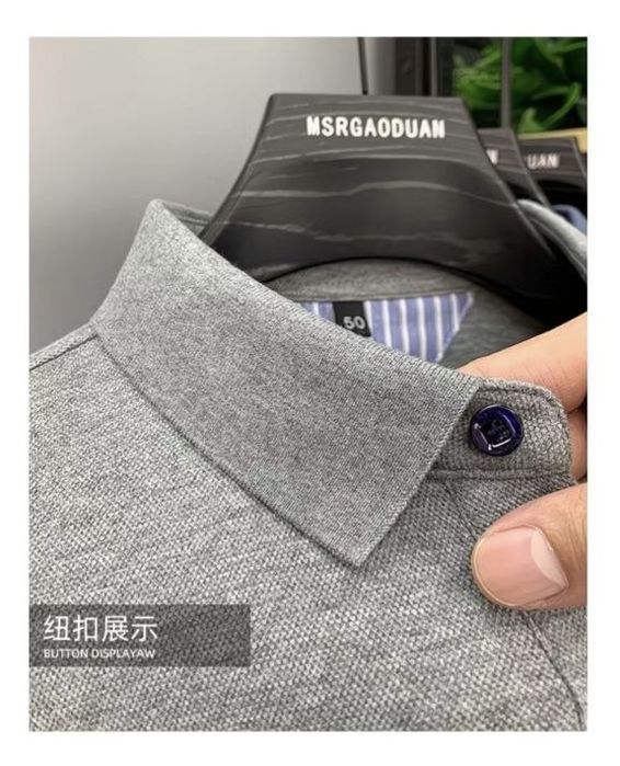 Erkaklar uchun polo futbolka zamonaviy va qulay