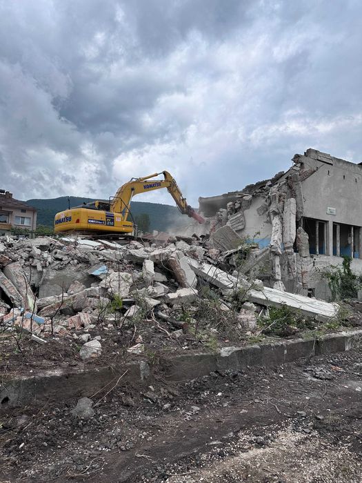 Услуги с булдозер