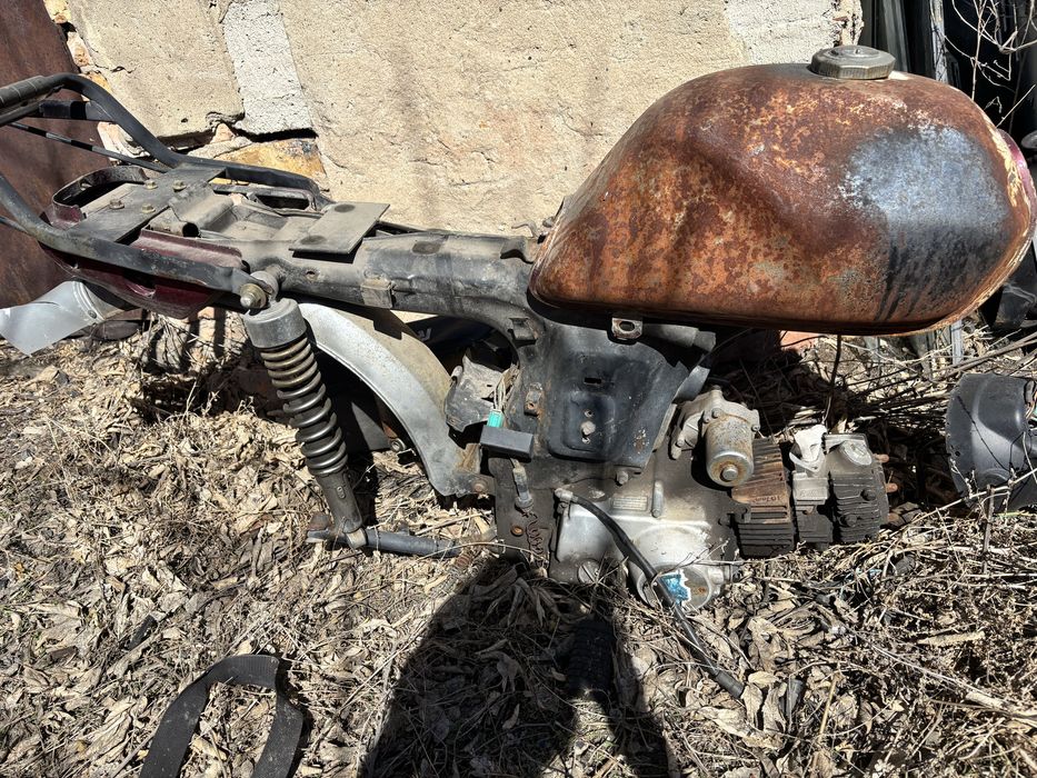 Мопед альфа 110куб