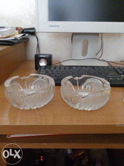 Хрустальные пепельницы
