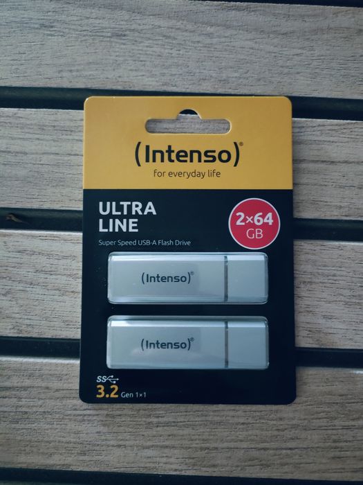 4 x Set Stick Memorie 2 x 64GB Intenso Ultra Line Noi Sigilate