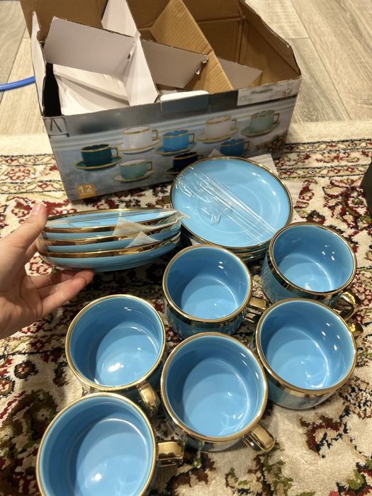 Чайная пара новая керамика