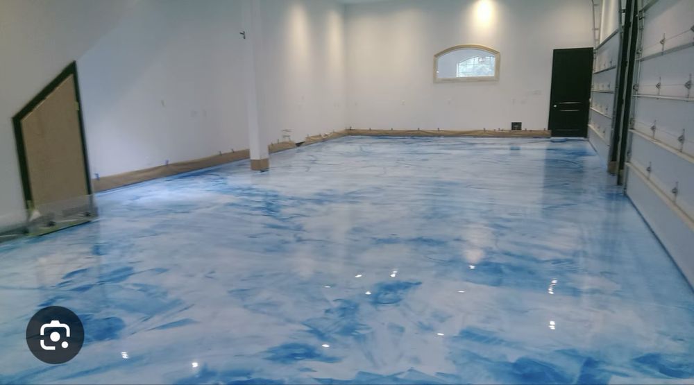 Epoksit pol qoplamasi Mustahkam va chiroyli pol