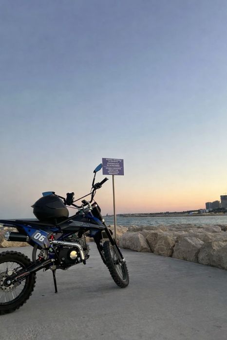 MotoCross JRH 125cc albastru