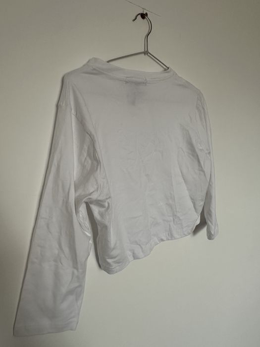 Top alb marimea S Missguided