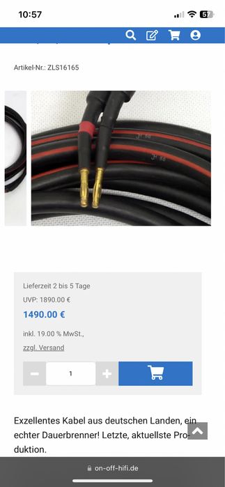 Hensler Elektronik JH 88 LS 2x3.51 Тонколонен Кабел