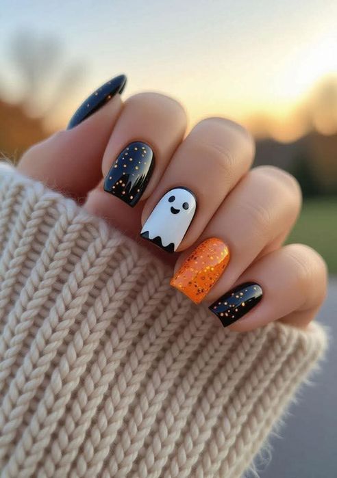 Unghii cu gel și oja semipermanenta ‼️