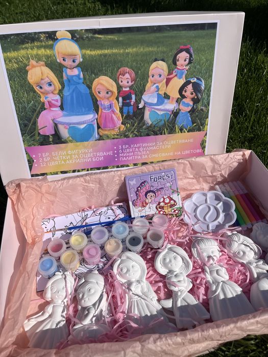 Подаръчен творчески комплект Дисни принцеси
