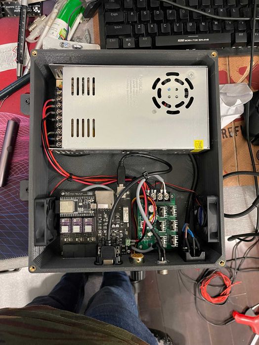 Router CNC de precizie cu masa de lucru 380mm x 330mm si Z de 50mm