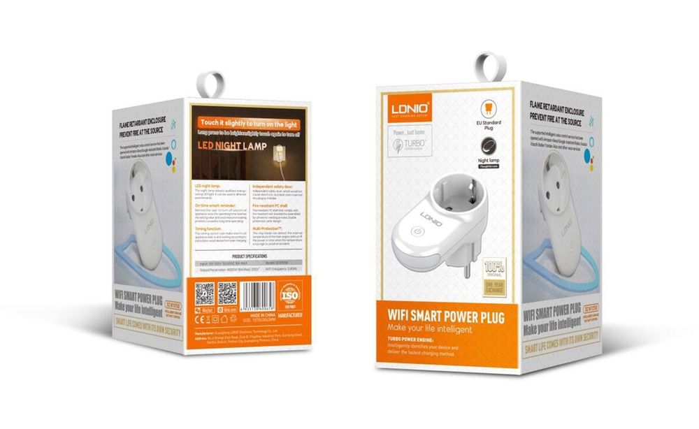 Умная Wi-Fi розетка Ldnio WIFI Smart Power Plug.