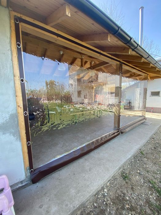 Producător, folie terasa transparenta Cristal premium 0,8