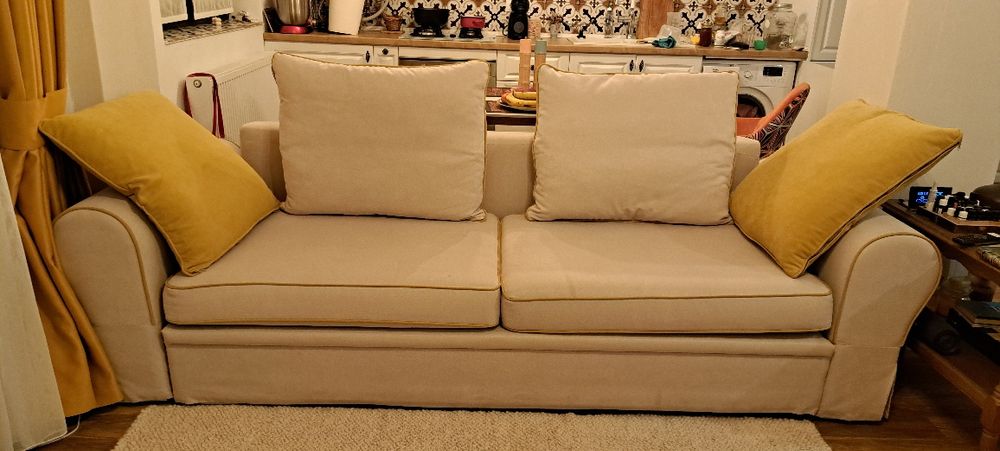 Vand Sofa extensibila cu lada depozitare